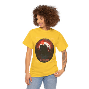 Beware The Headless Horseman Unisex Heavy Cotton Tee