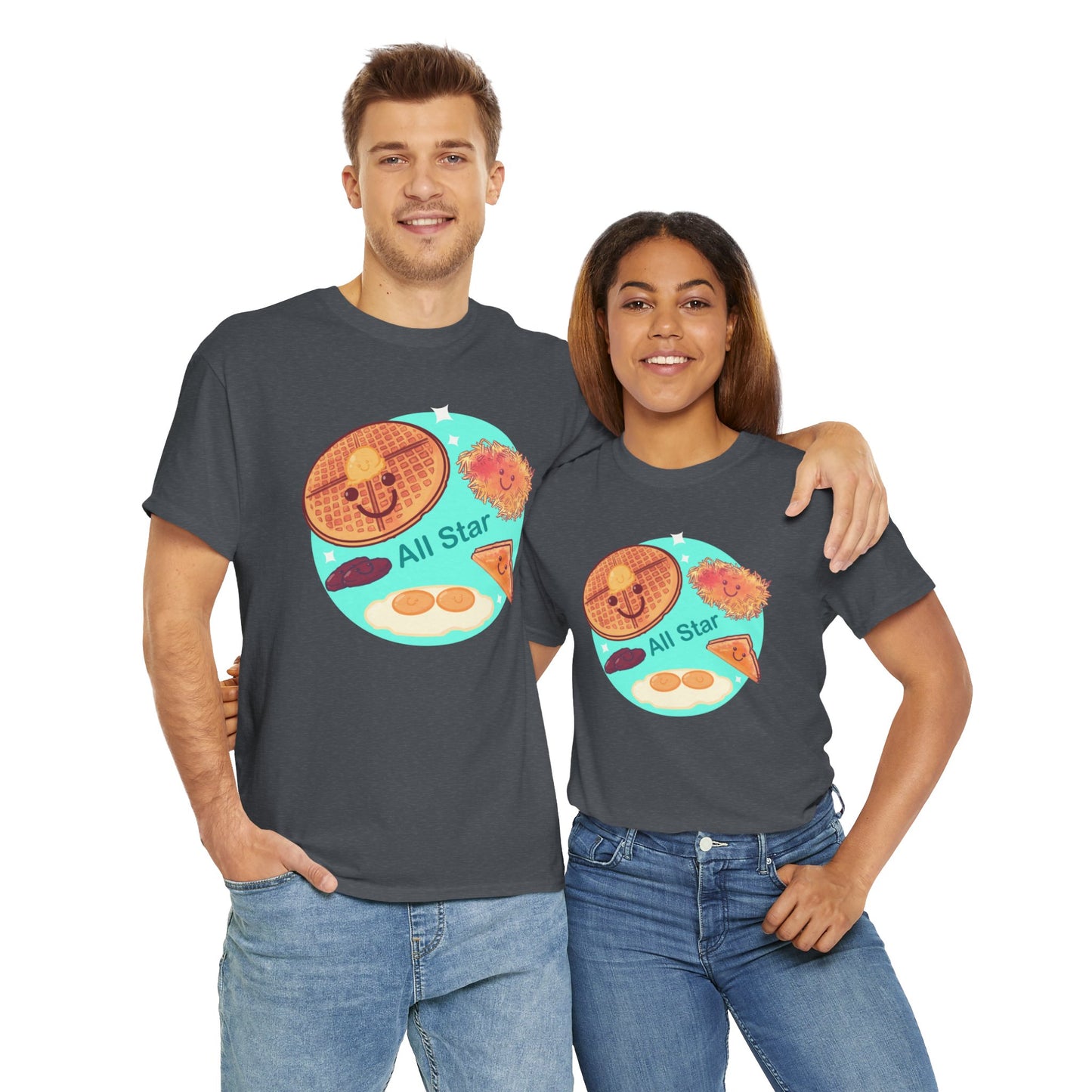 All Star Breakfast Unisex Heavy Cotton Tee