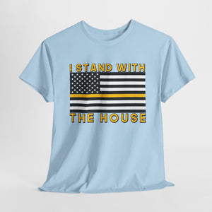 The Thin Yellow Line Unisex Heavy Cotton Tee