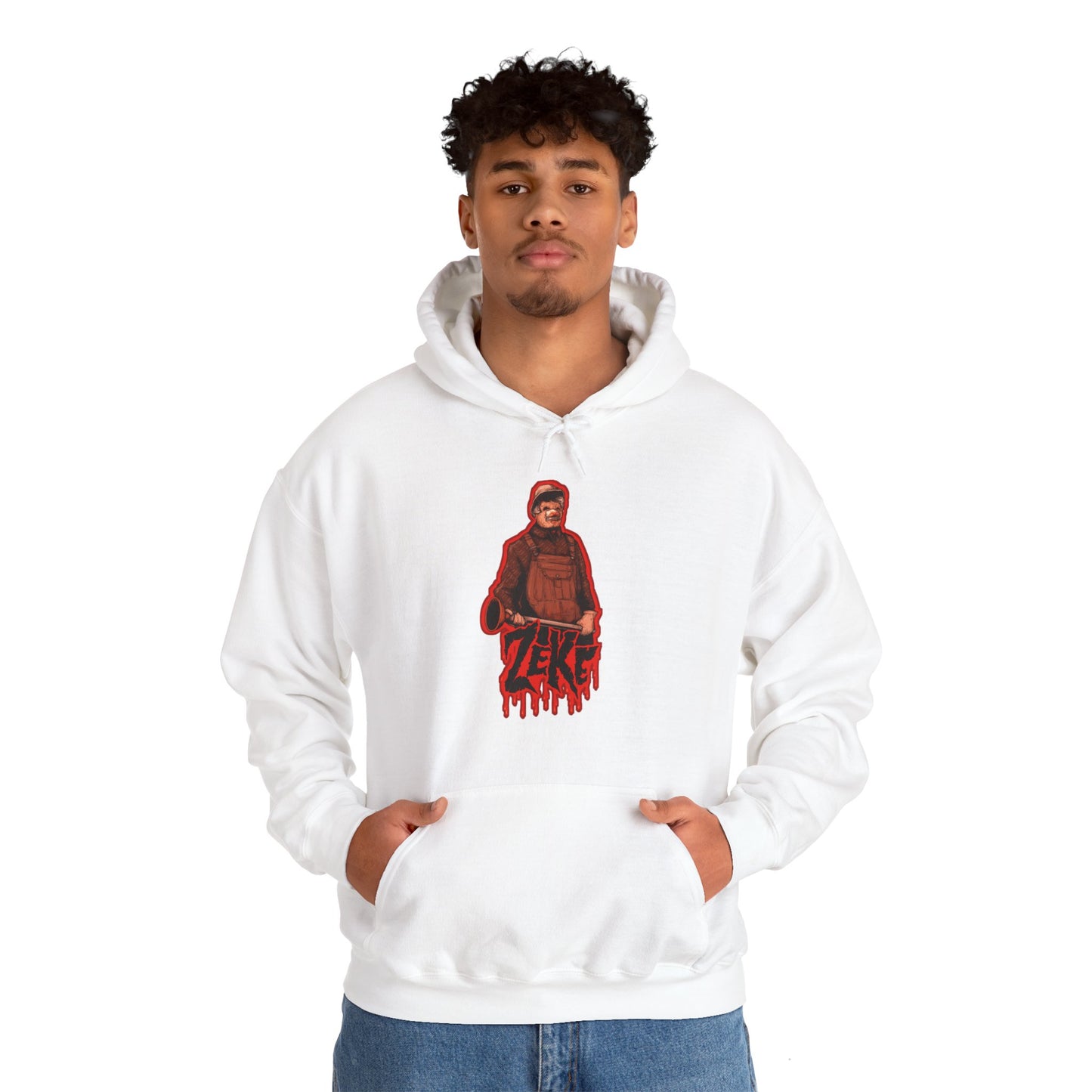 Zeke The Plumber Unisex Heavy Blend Hooded Sweatshirt