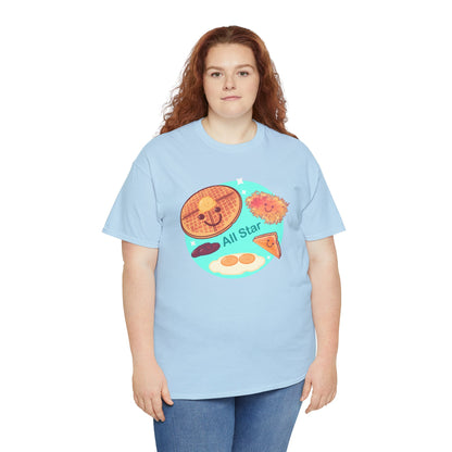 All Star Breakfast Unisex Heavy Cotton Tee