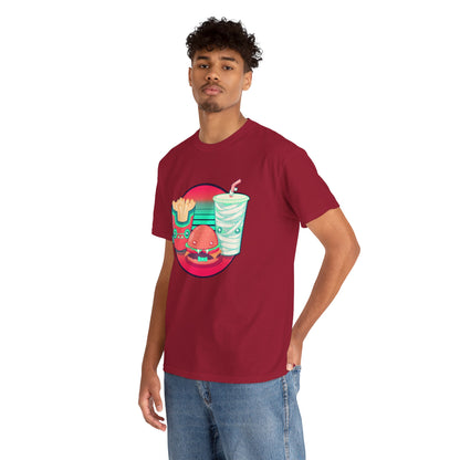 Spooky Fast Food Unisex Heavy Cotton Tee