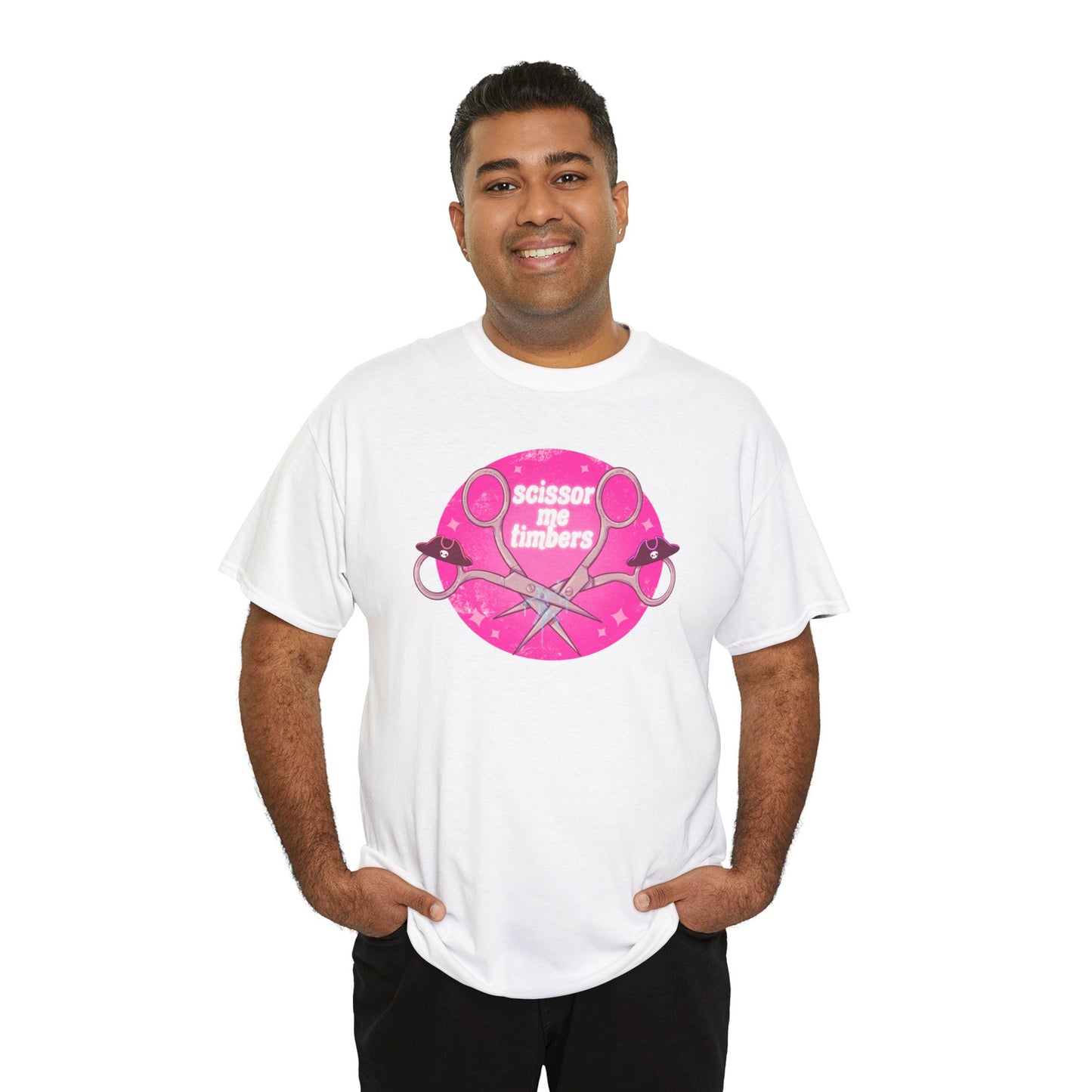 Scissor Me Timbers Unisex Heavy Cotton Tee