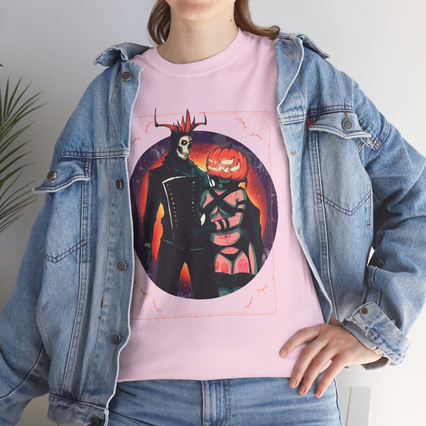Pumpkin King & Queen Unisex Heavy Cotton Tee