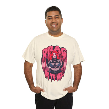Drag Me To Hell Unisex Heavy Cotton Tee
