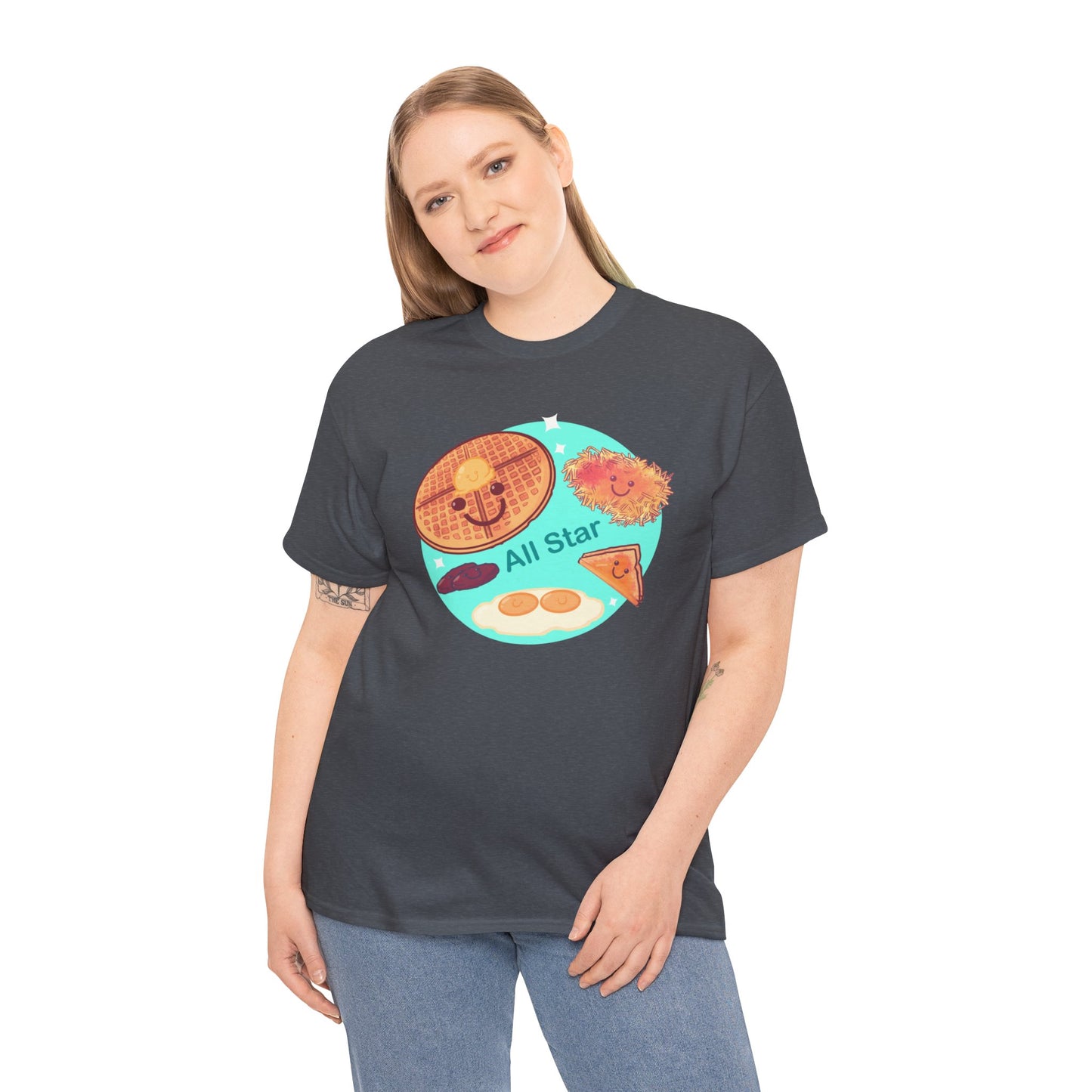 All Star Breakfast Unisex Heavy Cotton Tee