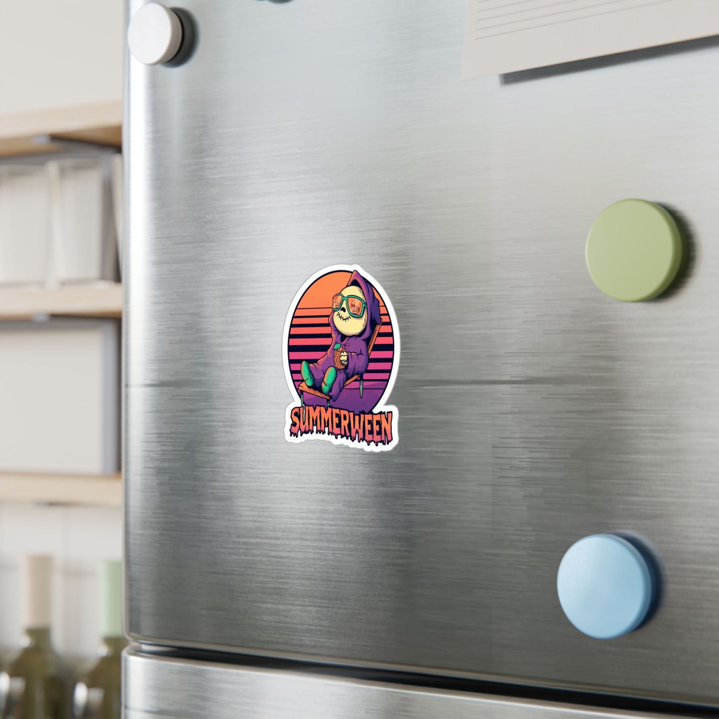 Summerween Reaper Kiss-Cut Vinyl Decal