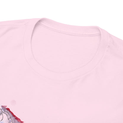 Unicorn Skeleton Unisex Heavy Cotton Tee
