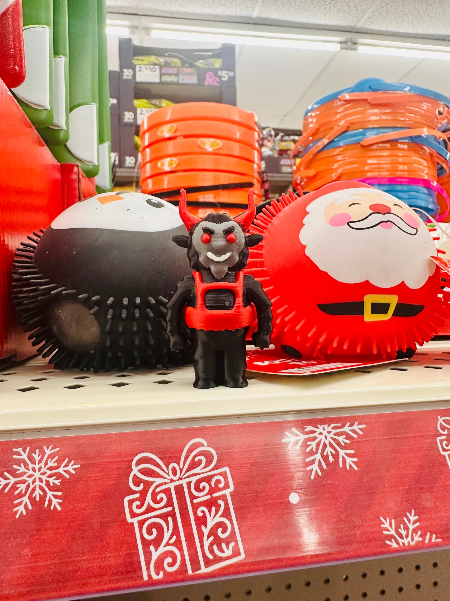 Tiny Krampus (5 Pack) 3D Print Small Figure