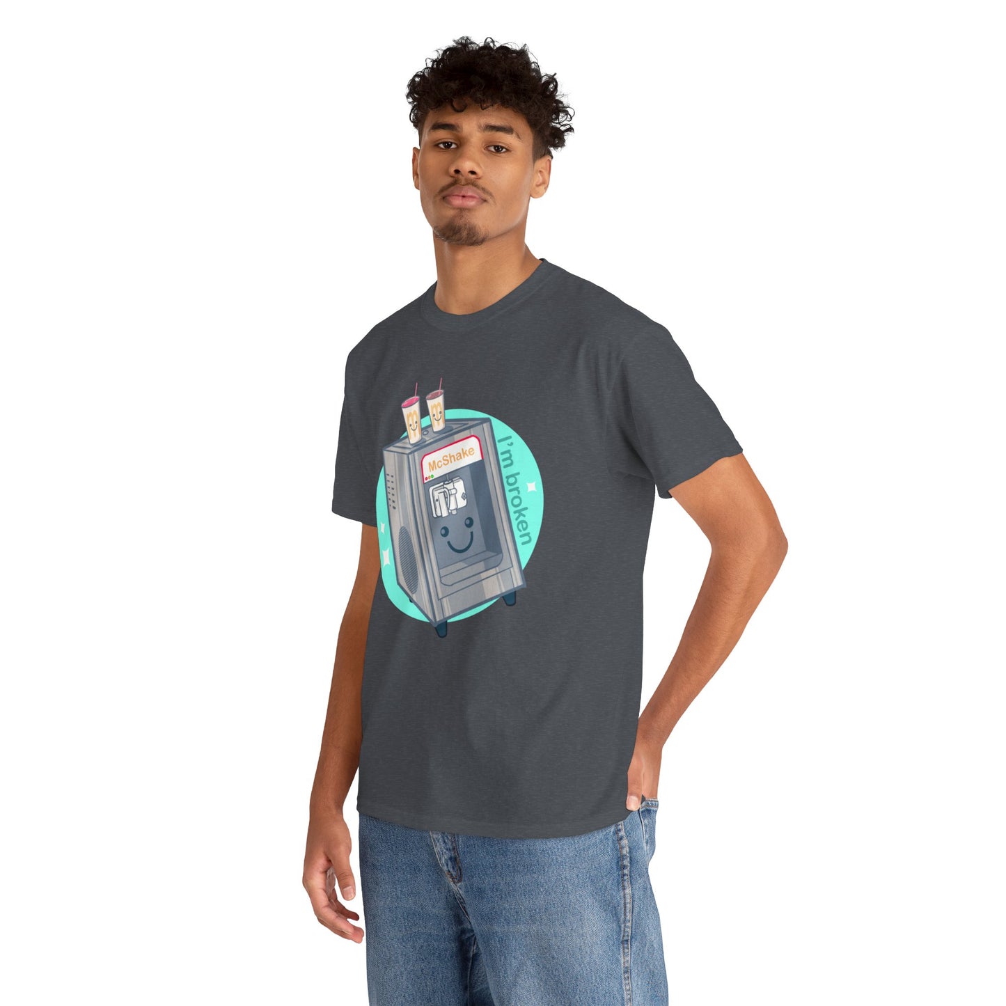 Shake Machine Unisex Heavy Cotton Tee