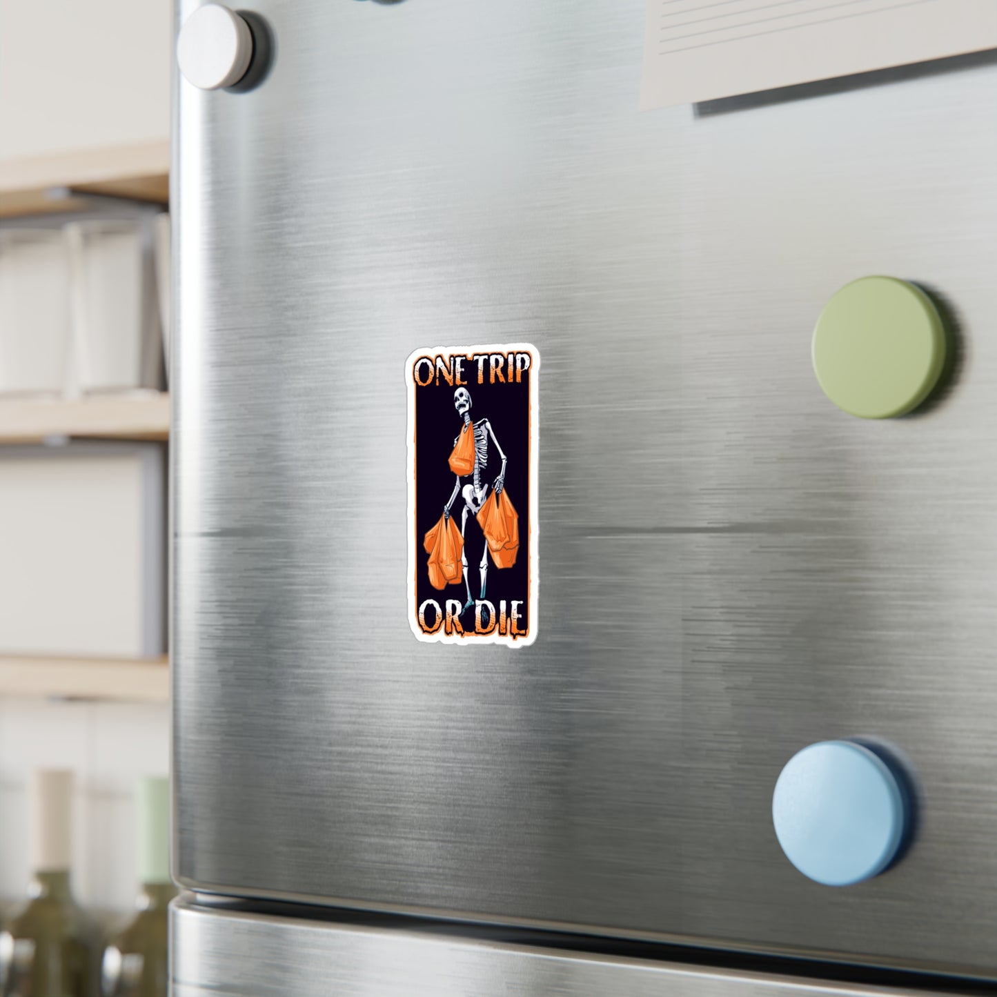 No Grocery Left Behind Kiss-Cut Vinyl Decal