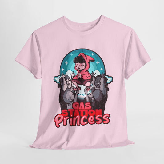 Gas Station Princess Unisex Heavy Cotton Tee