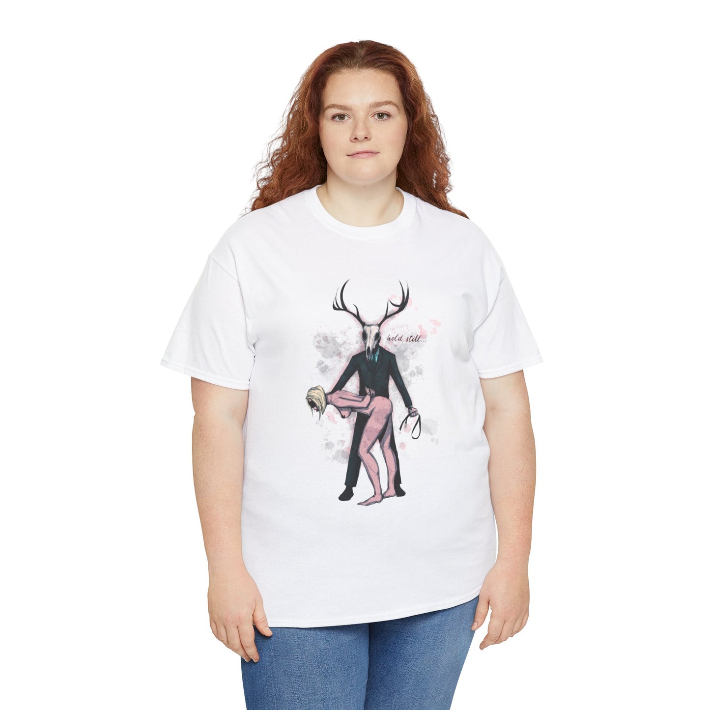 Deer Daddy Series 3: Hold Still Unisex Heavy Cotton Tee