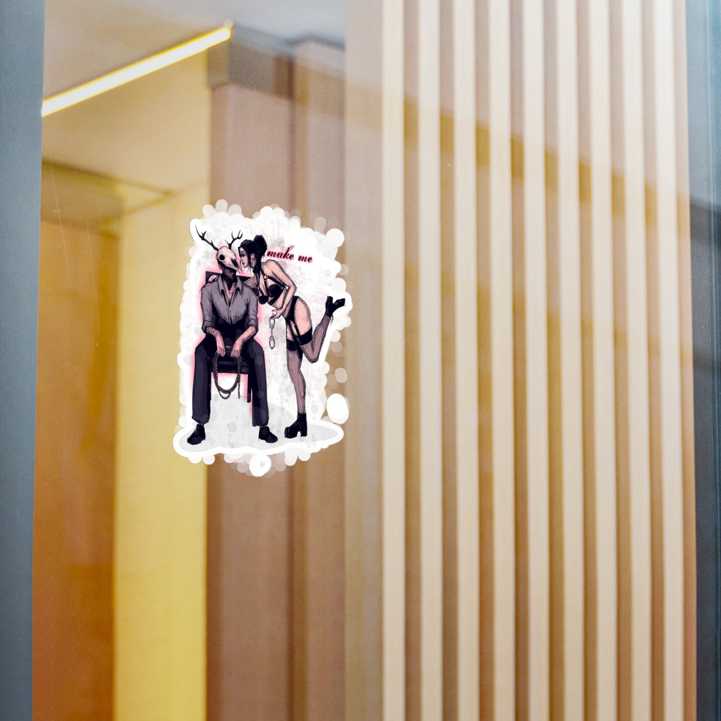 Deer Daddy Series 8: Make Me Kiss-Cut Vinyl Decal