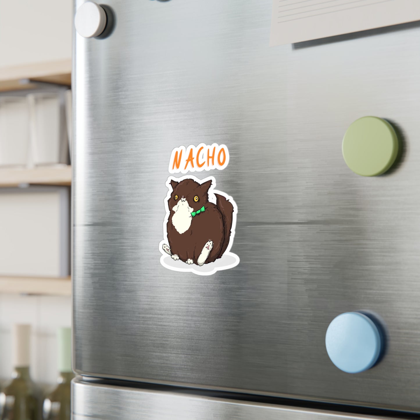 Nacho The Cat Kiss-Cut Vinyl Decal