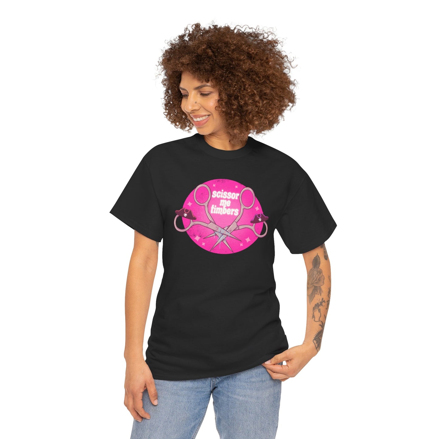 Scissor Me Timbers Unisex Heavy Cotton Tee