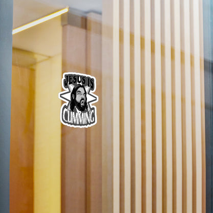 Jesus Is Coming Kiss-Cut Vinyl Decal
