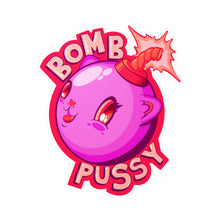 Bomb Pussy Kiss-Cut Vinyl Decal
