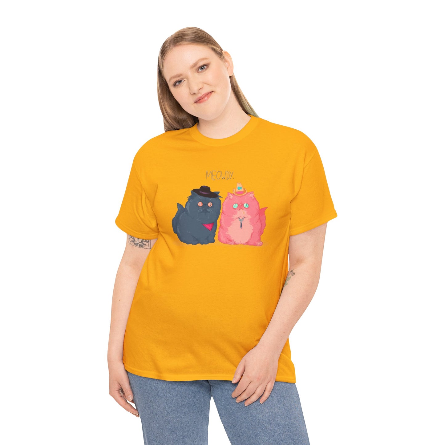 Meowdy Unisex Heavy Cotton Tee