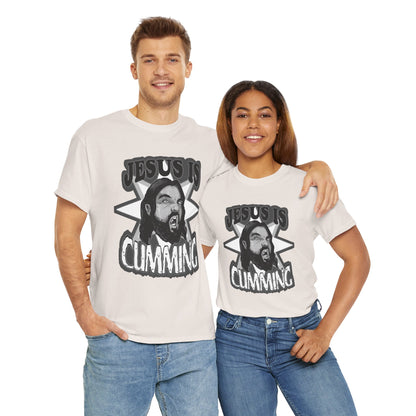 Jesus Is Cumming Unisex Heavy Cotton Tee