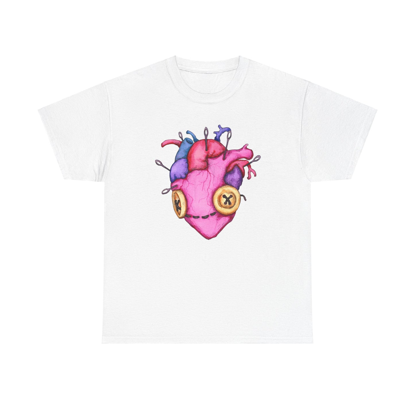Voodoo Heart Unisex Heavy Cotton Tee