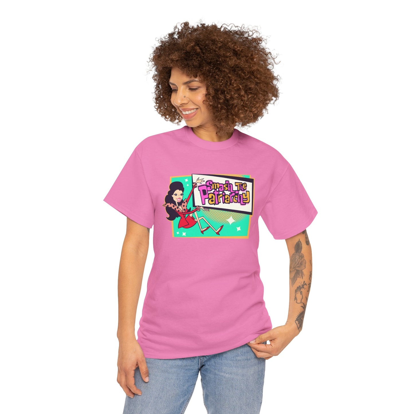 Smash The Patriarchy Unisex Heavy Cotton Tee