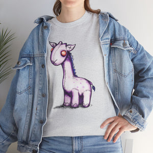 Plushie Giraffe Unisex Heavy Cotton Tee