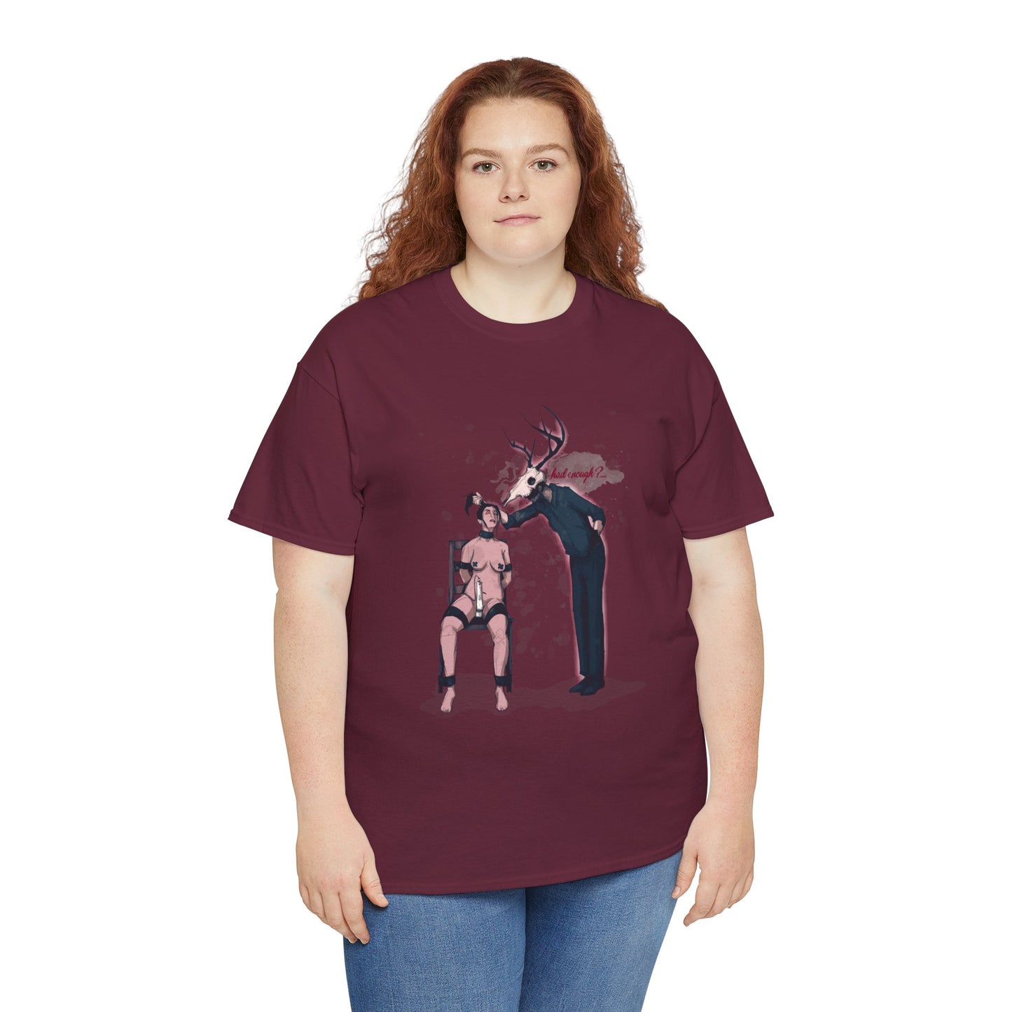 Deer Daddy Series 5: The Chair Unisex Heavy Cotton Tee