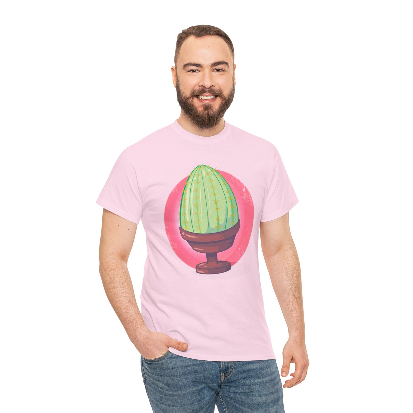 Cactus Plug Unisex Heavy Cotton Tee