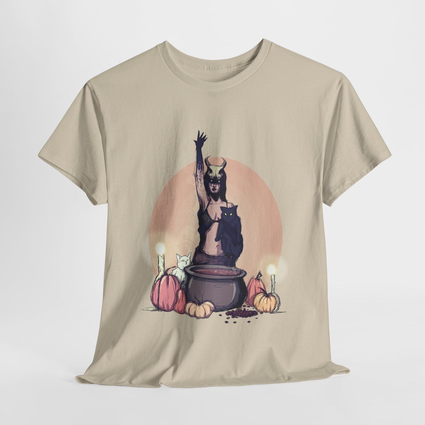 Coffee Witch Unisex Heavy Cotton Tee