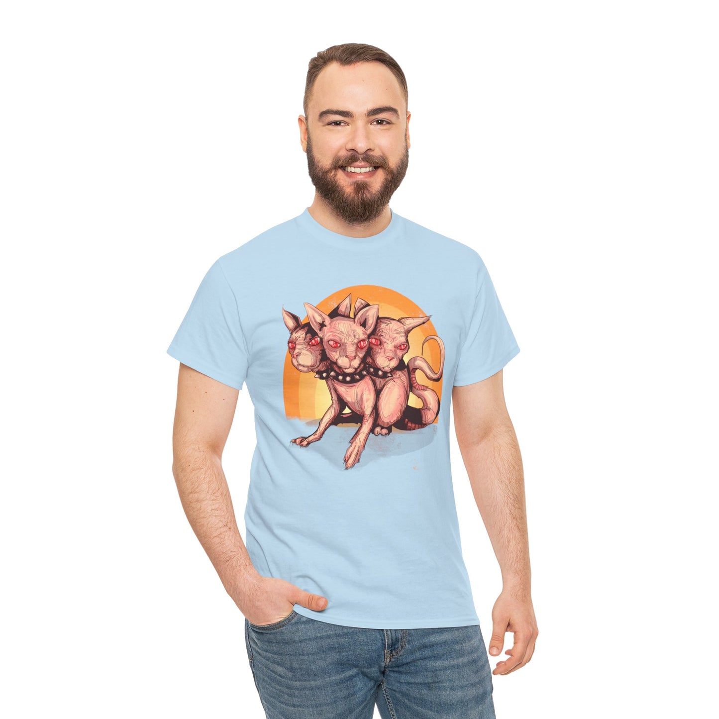 Purrberus Unisex Heavy Cotton Tee