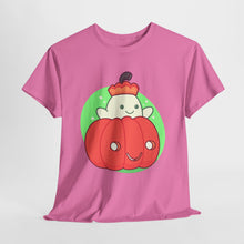 Pumpkin Ghost Unisex Heavy Cotton Tee