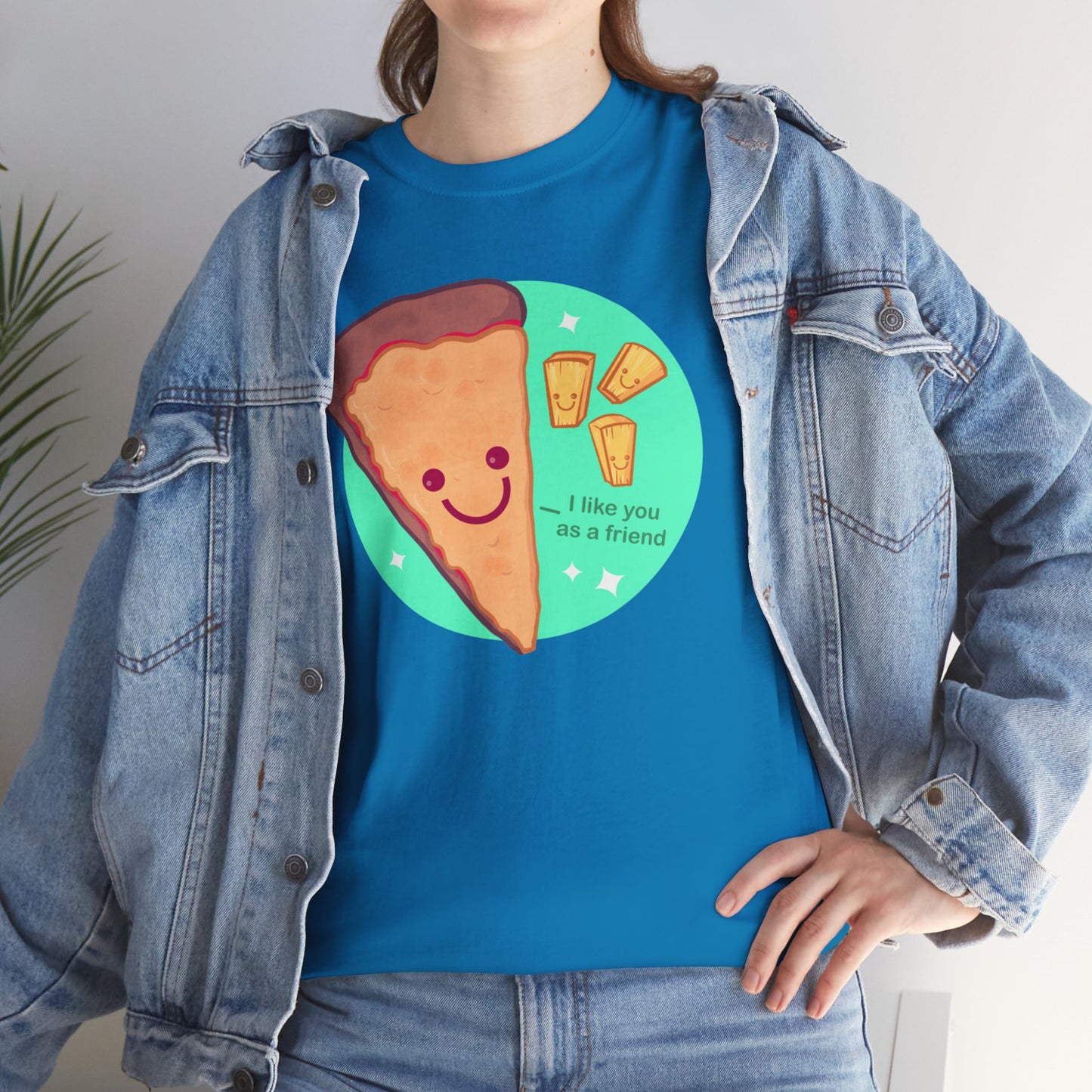 Just Friends Unisex Heavy Cotton Tee