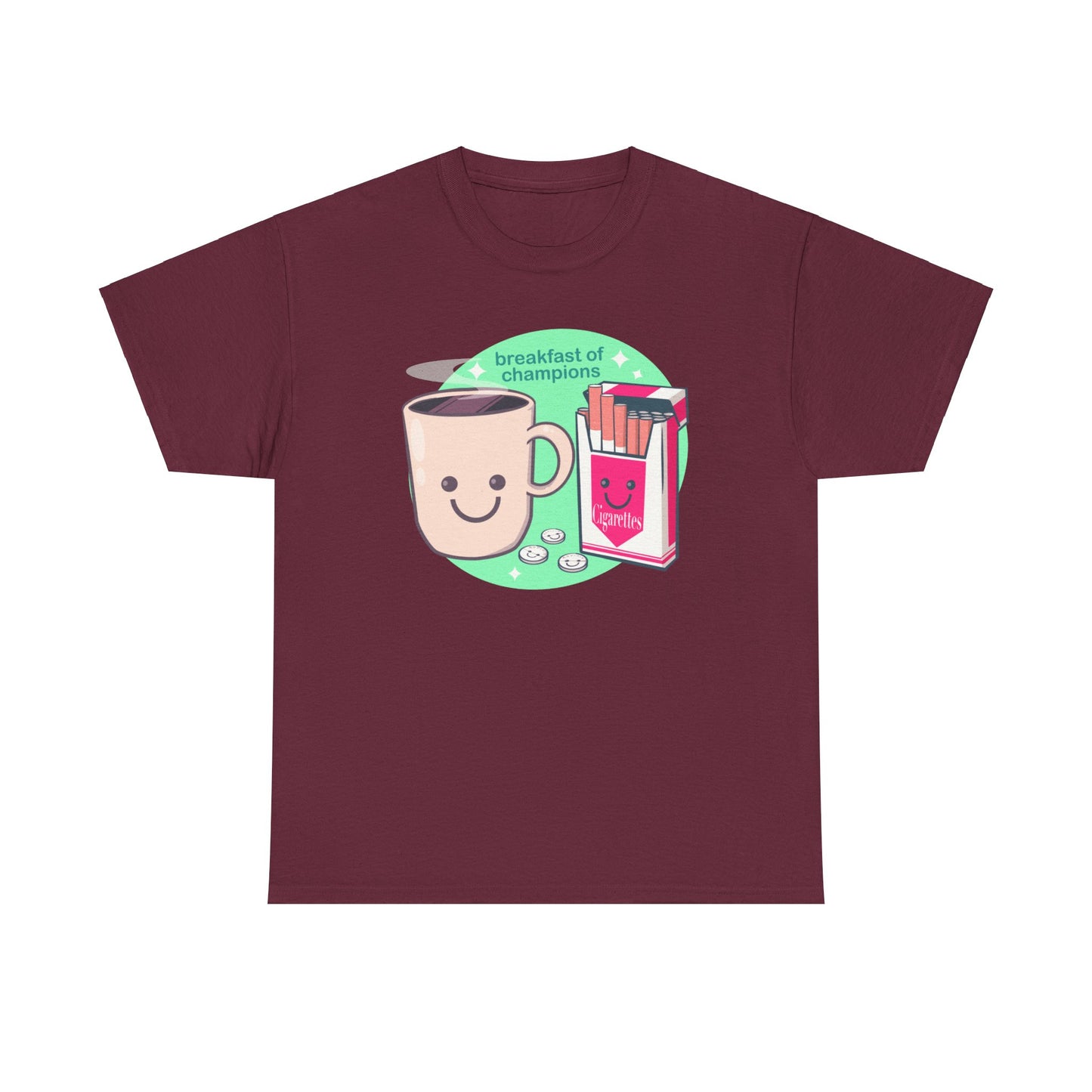 Breakfast of Champions Unisex Heavy Cotton Tee