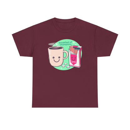 Breakfast of Champions Unisex Heavy Cotton Tee