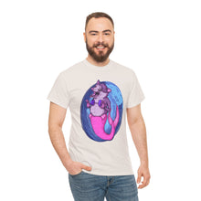 Mermaid Opossum Unisex Heavy Cotton Tee