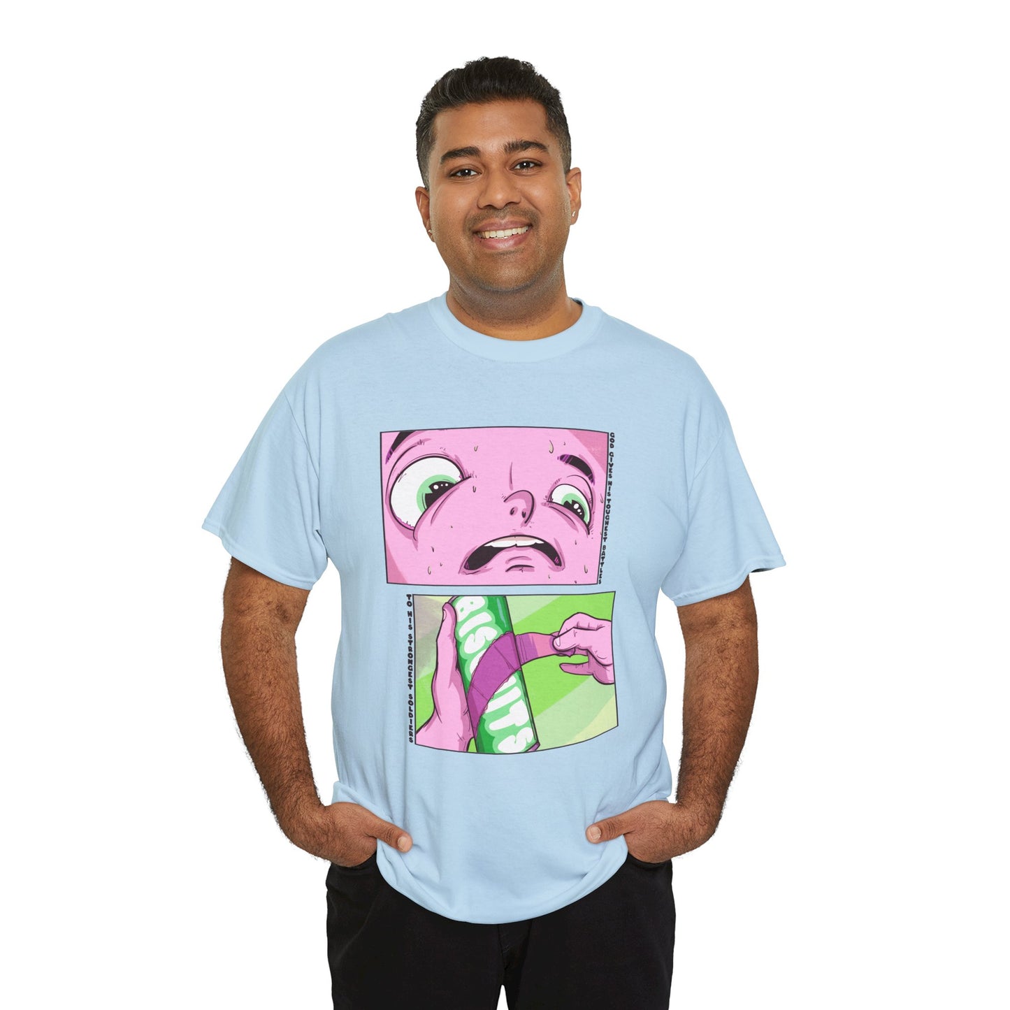 Biscuit Battle Unisex Heavy Cotton Tee