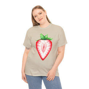 Juicy Strawberry Unisex Heavy Cotton Tee