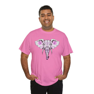 Sugar Skull Elephant Unisex Heavy Cotton Tee