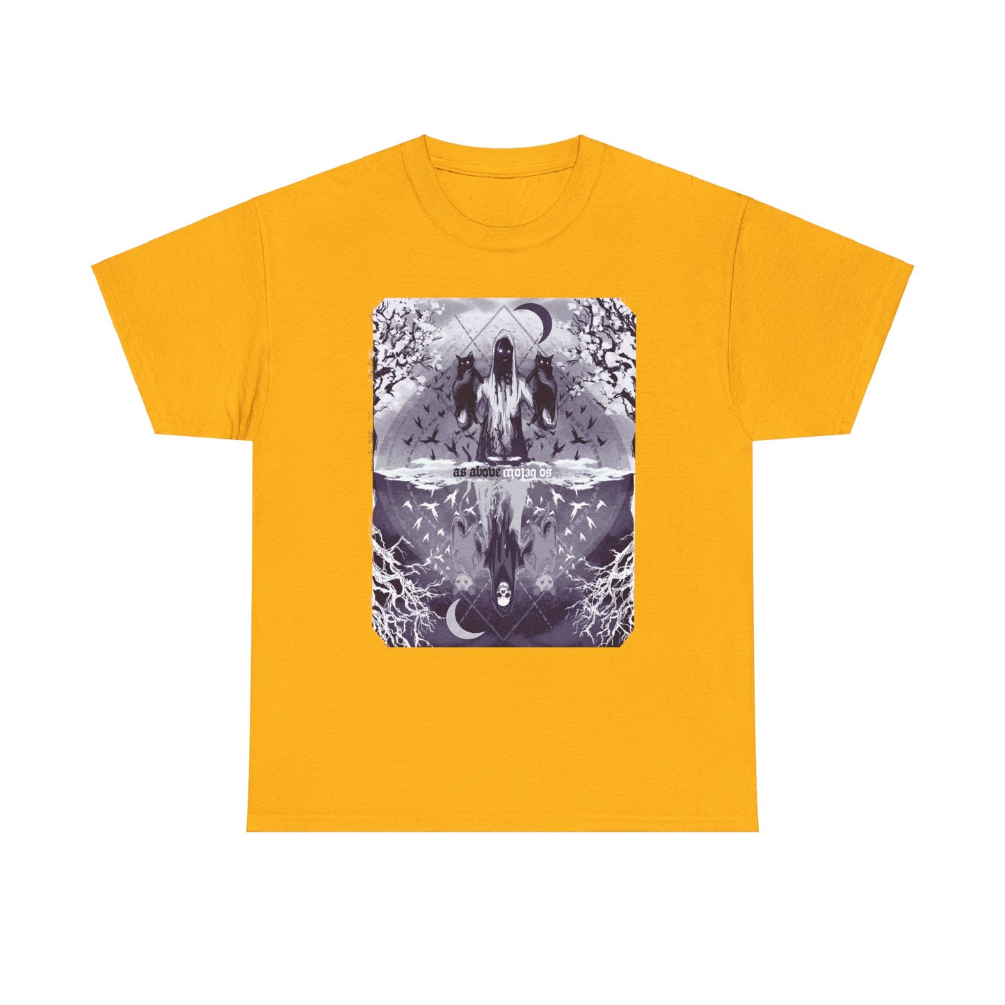 As Above So Below Unisex Heavy Cotton Tee