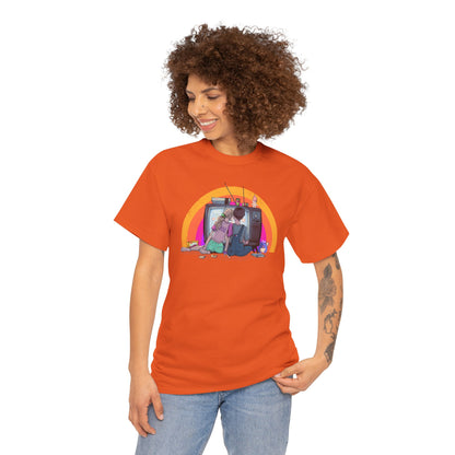 First Kiss Unisex Heavy Cotton Tee