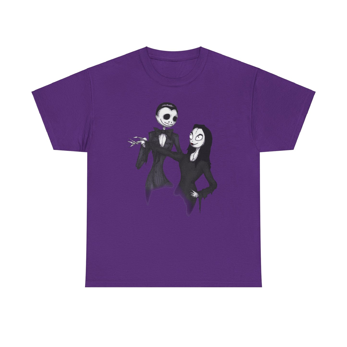 Spooky Couple Unisex Heavy Cotton Tee