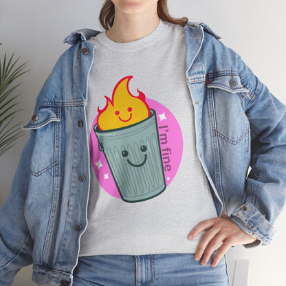 Trash Fire Unisex Heavy Cotton Tee