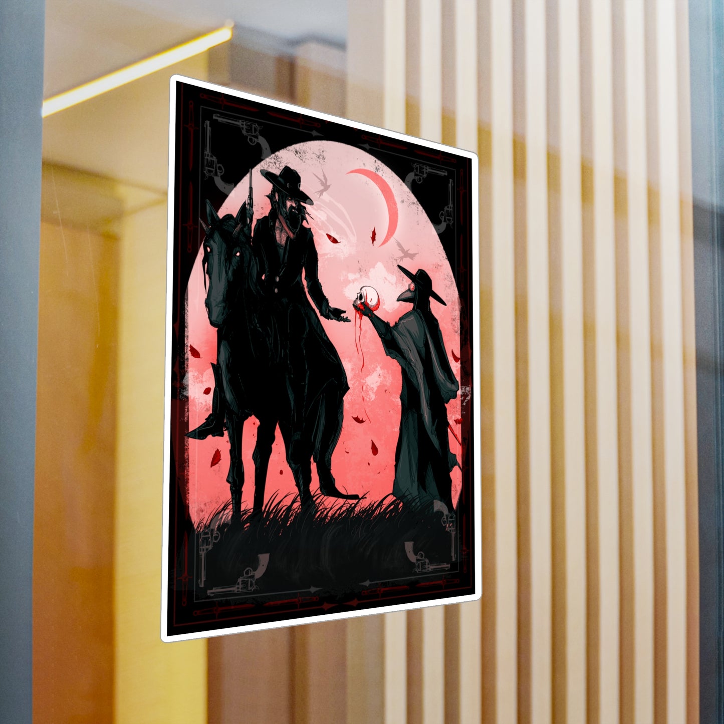 The Debt Kiss-Cut Vinyl Decal