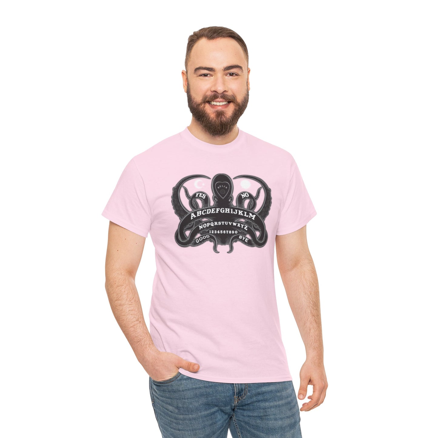 OuijiaPus Unisex Heavy Cotton Tee