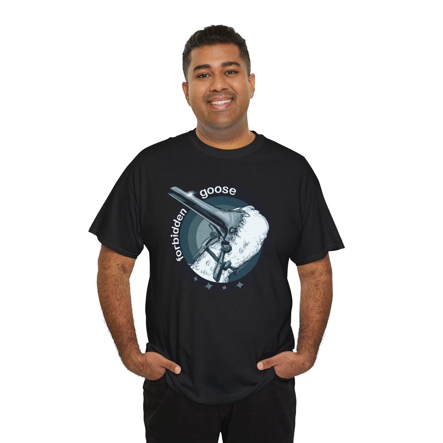 Forbidden Goose Unisex Heavy Cotton Tee