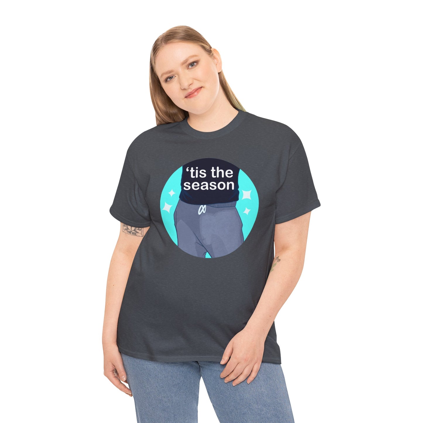 Sweatpants Season Unisex Heavy Cotton Tee