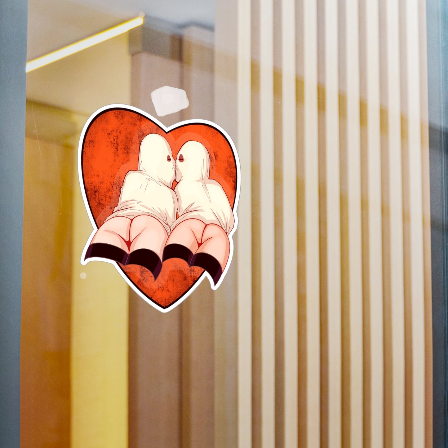 Ghost Love Kiss-Cut Vinyl Decal