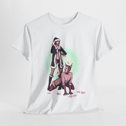 Christmas Rain Unisex Heavy Cotton Tee