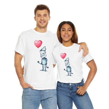 Tinman Gets A Heart Unisex Heavy Cotton Tee